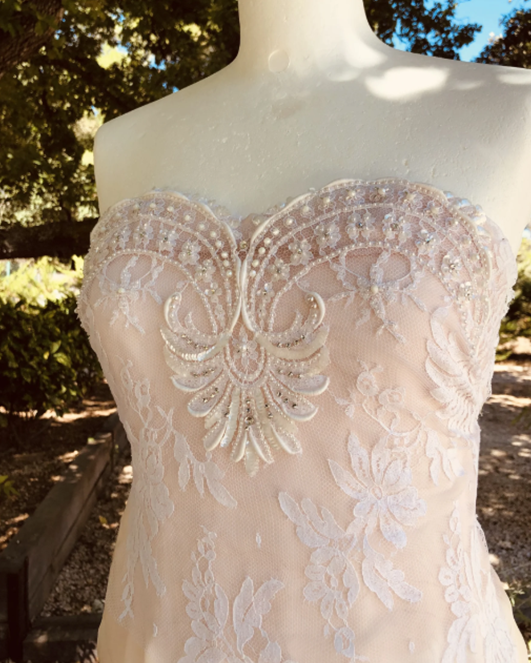 -robe mariage brodée